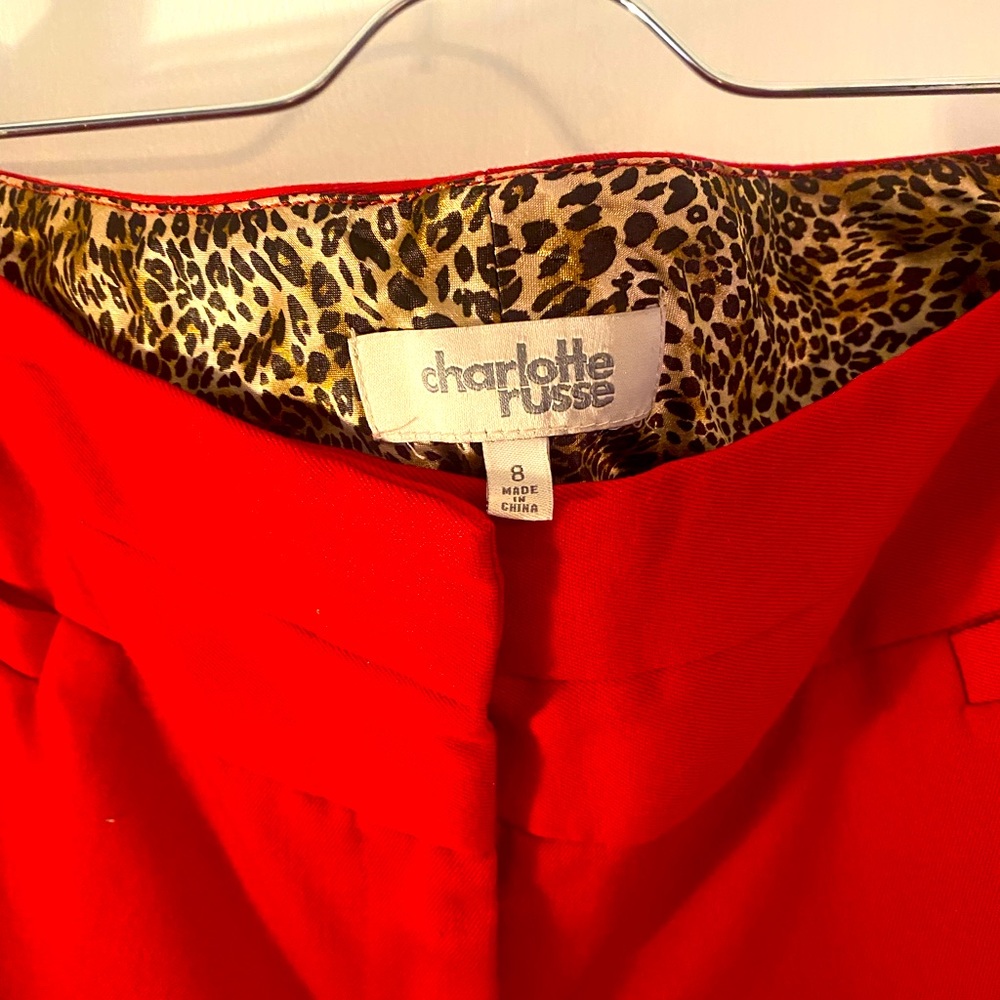 Hot Red Pants